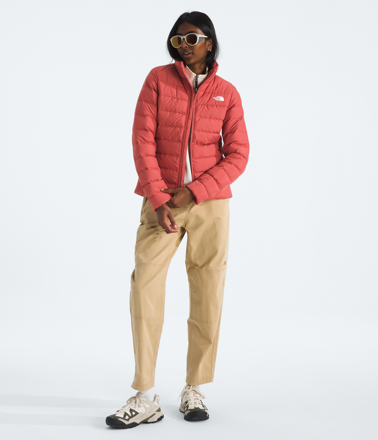 Chaqueta De Pluma Aconcagua 3 Mujer Rojo-2