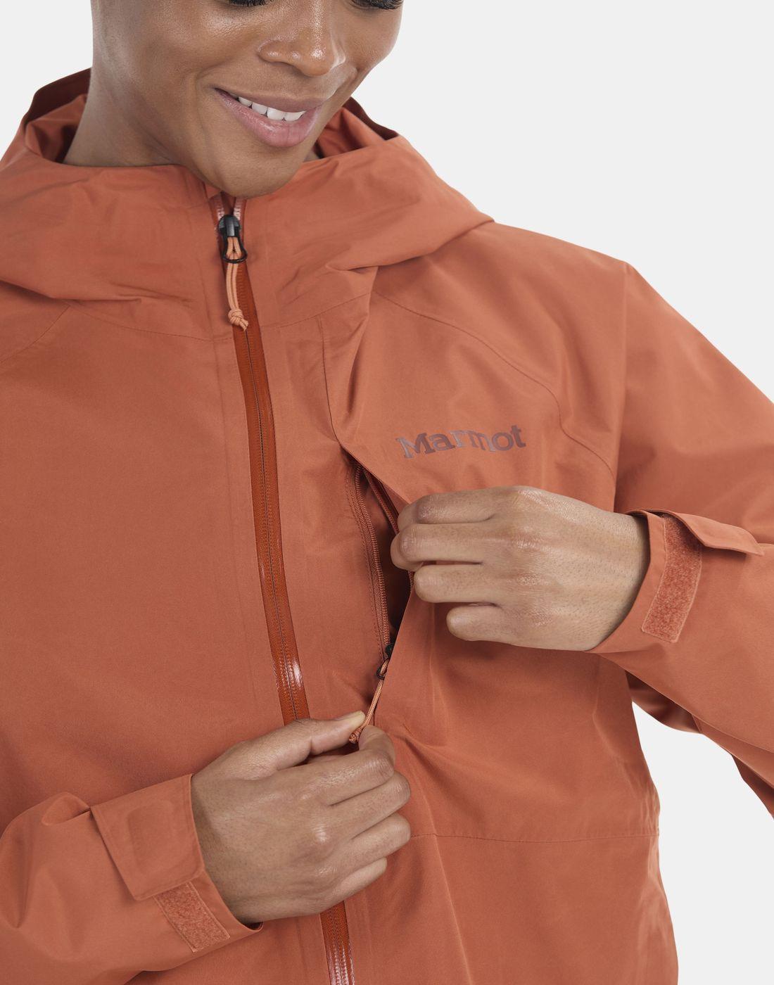 Chaqueta Marmot Mujer W Waypoint Gtx Jacket Rojo-4