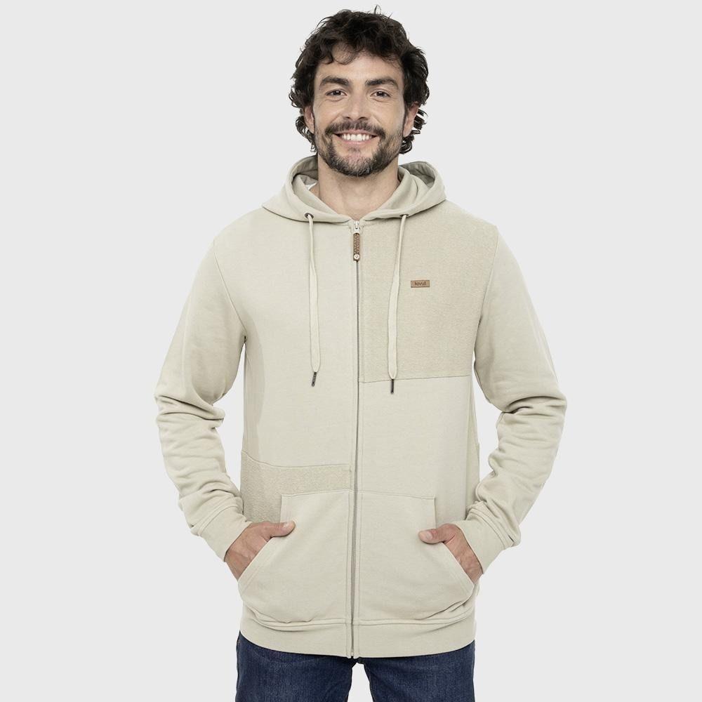 Polerón Kivül Hombre Zorok Reciclado Beige-0