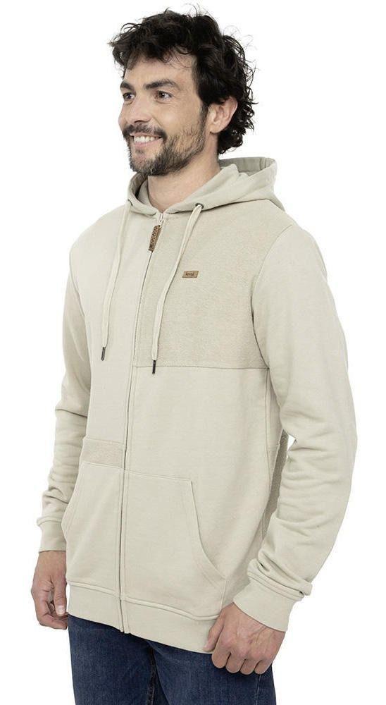Polerón Kivül Hombre Zorok Reciclado Beige-1