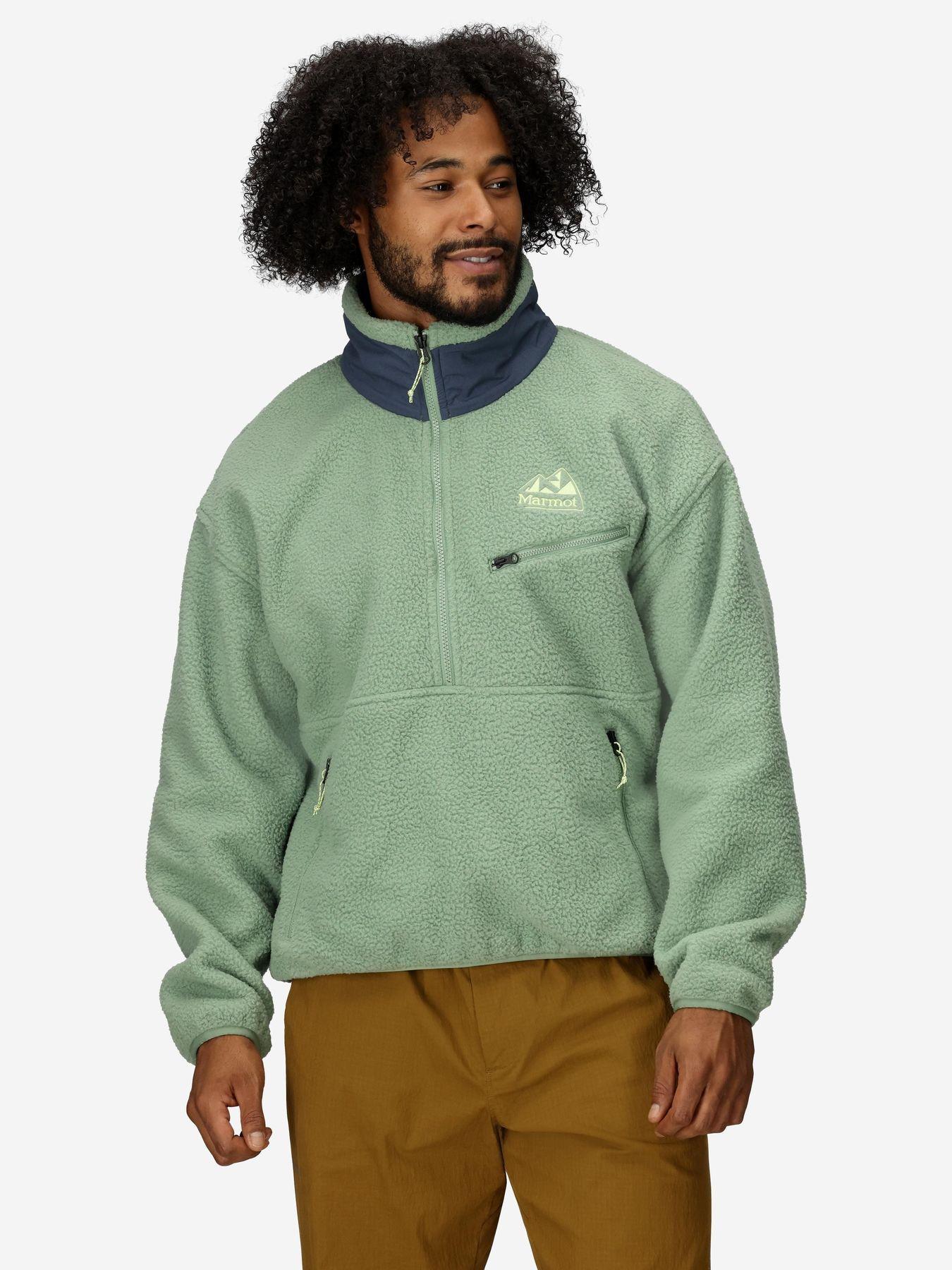 Polar Marmot Hombre 94 Eco Recycled Fleece Verde-0
