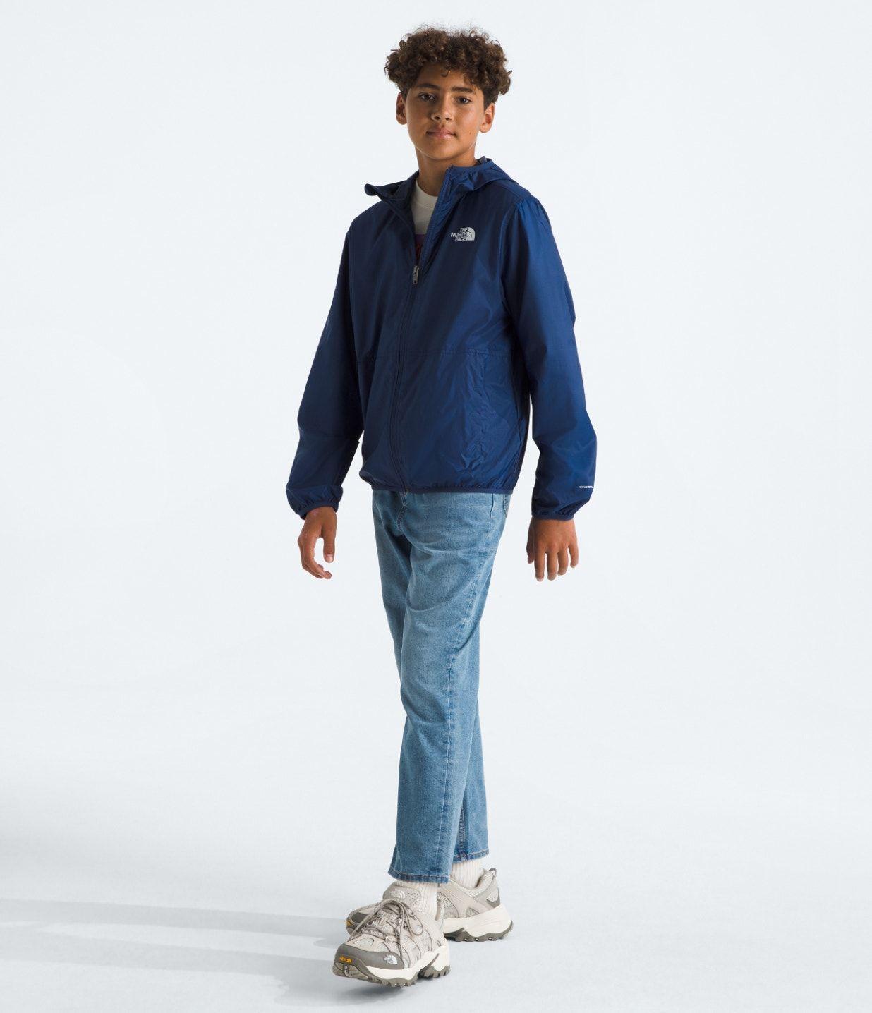 Chaqueta The North Face Kids Cortaviento Cyclone Wind Azul-3