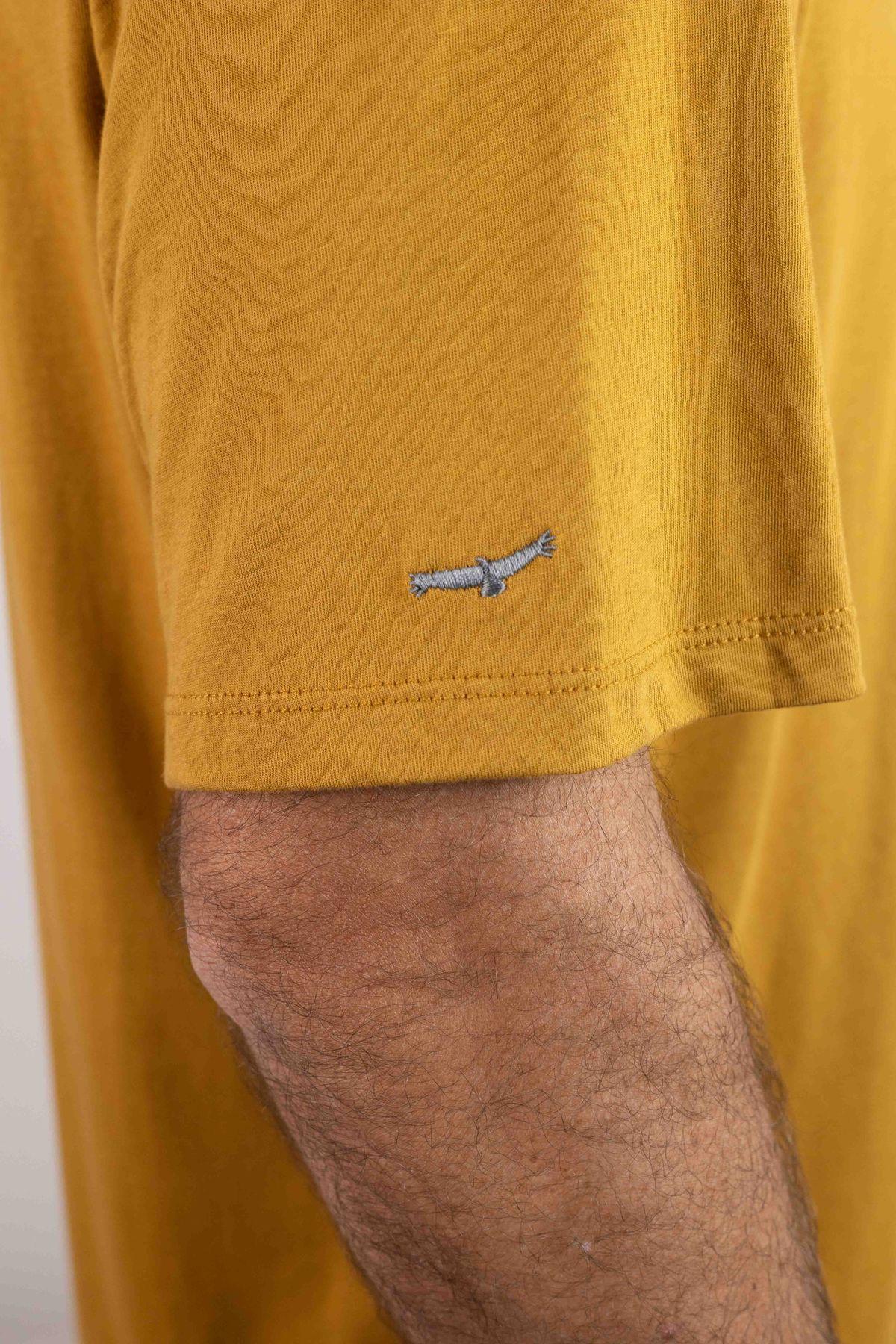 Polera Andesgear Hombre Paisaje Café-4