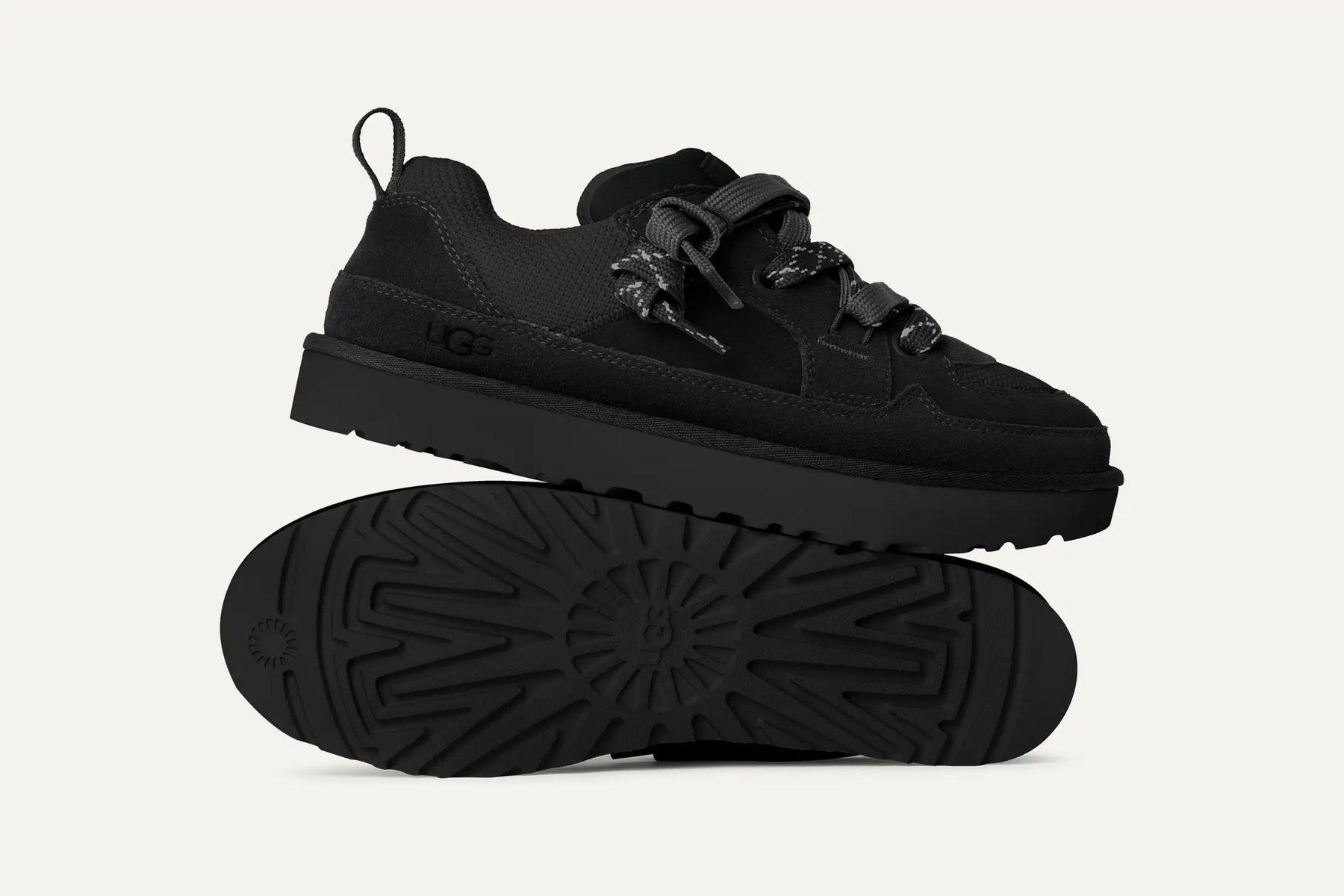 Zapatilla Ugg Mujer Lo Lowmel Negro-2