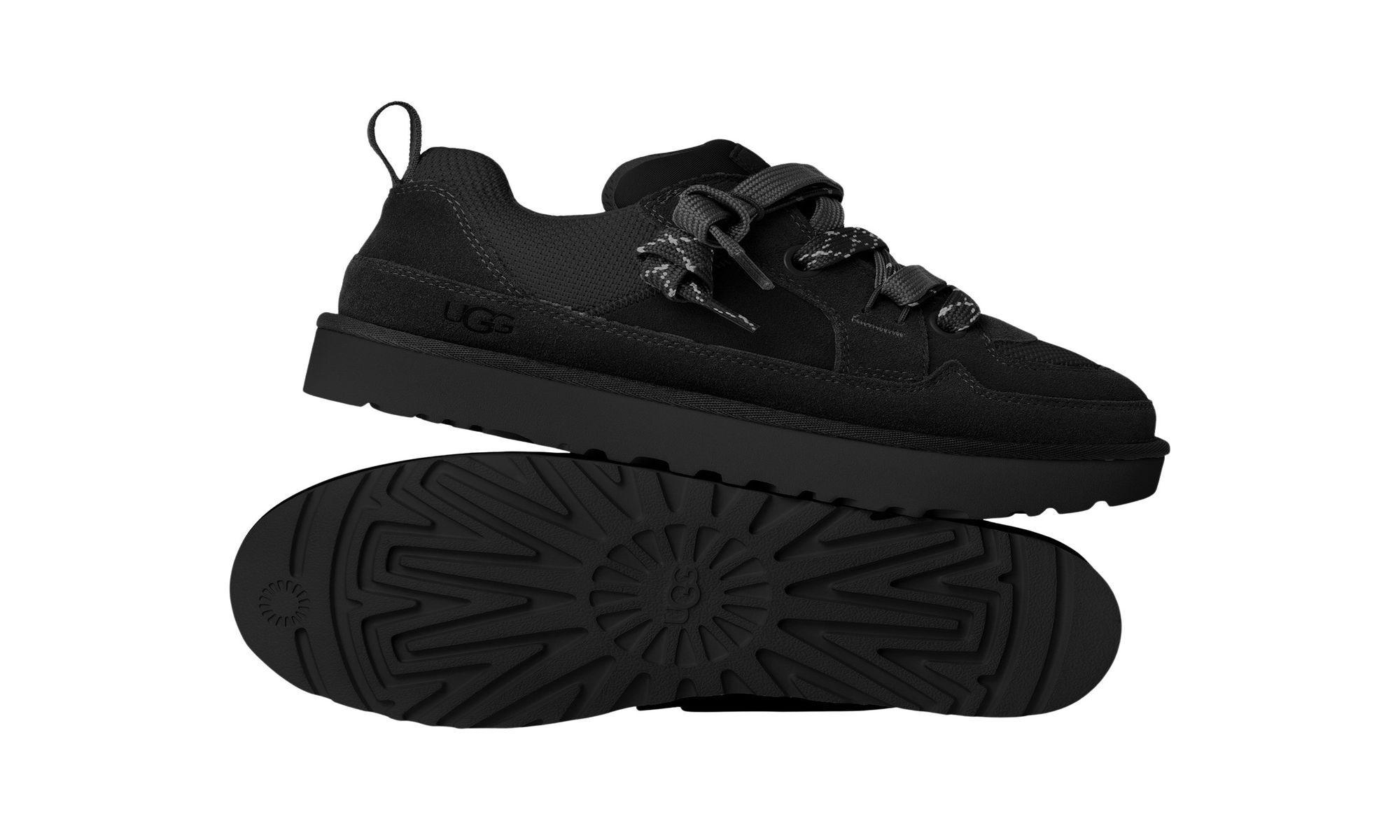 Zapatilla Ugg Mujer Lo Lowmel Negro-2