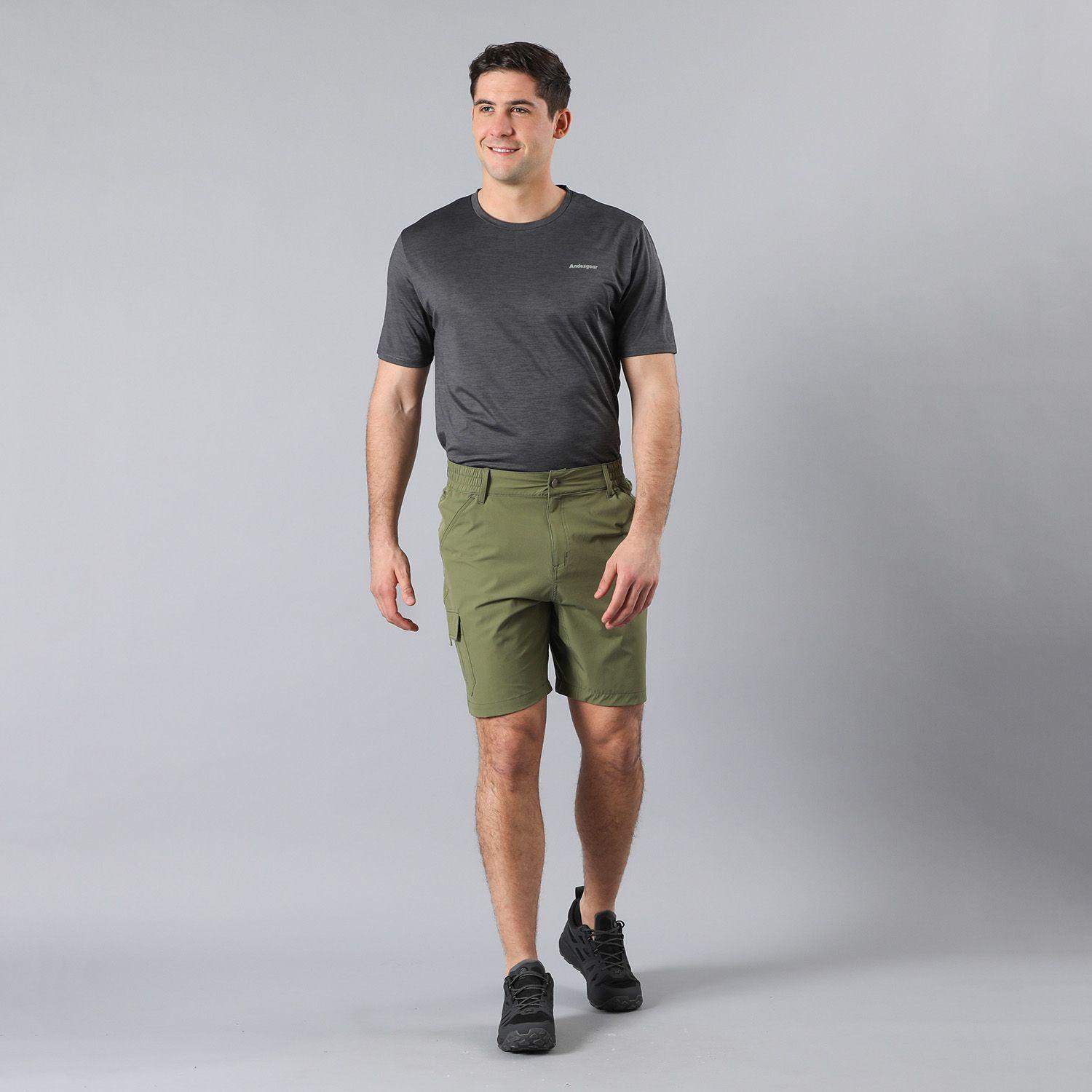 Shorts Andesgear Hombre Socaire Verde-2