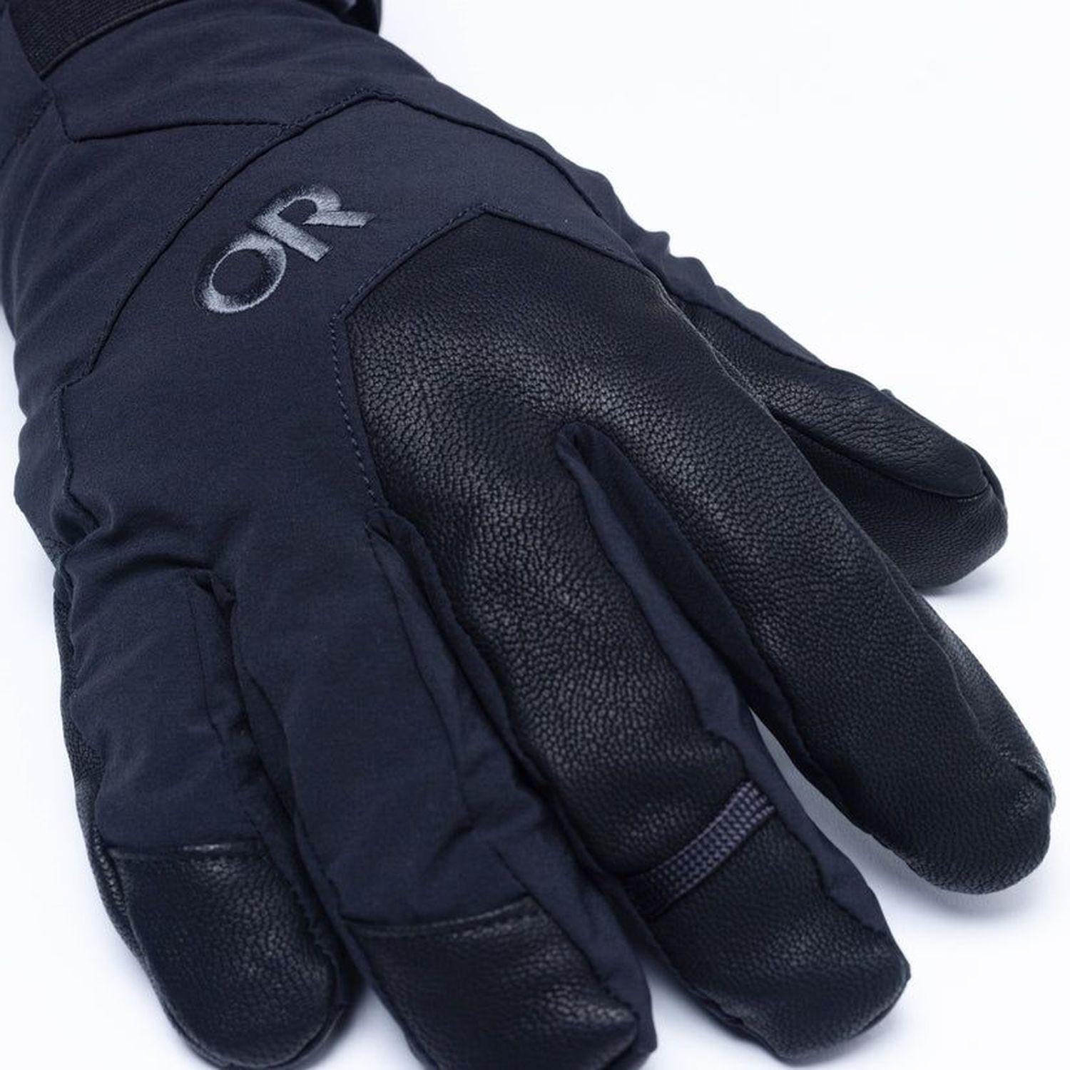 Guantes Outdoor Research Mujer Arete Modular Gtx Negro-1