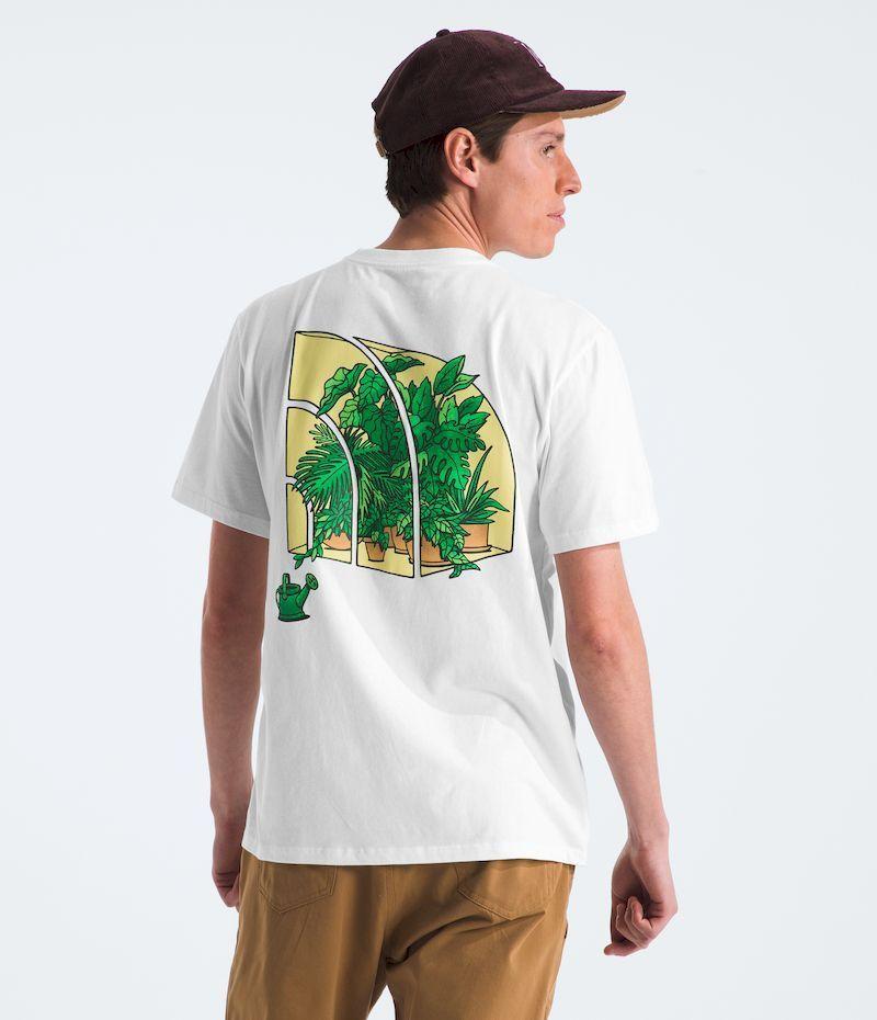 Polera The North Face Hombre S/S Crown Shyness Tee Blanco-0