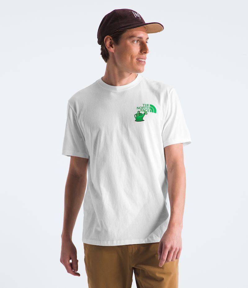 Polera The North Face Hombre S/S Crown Shyness Tee Blanco-1