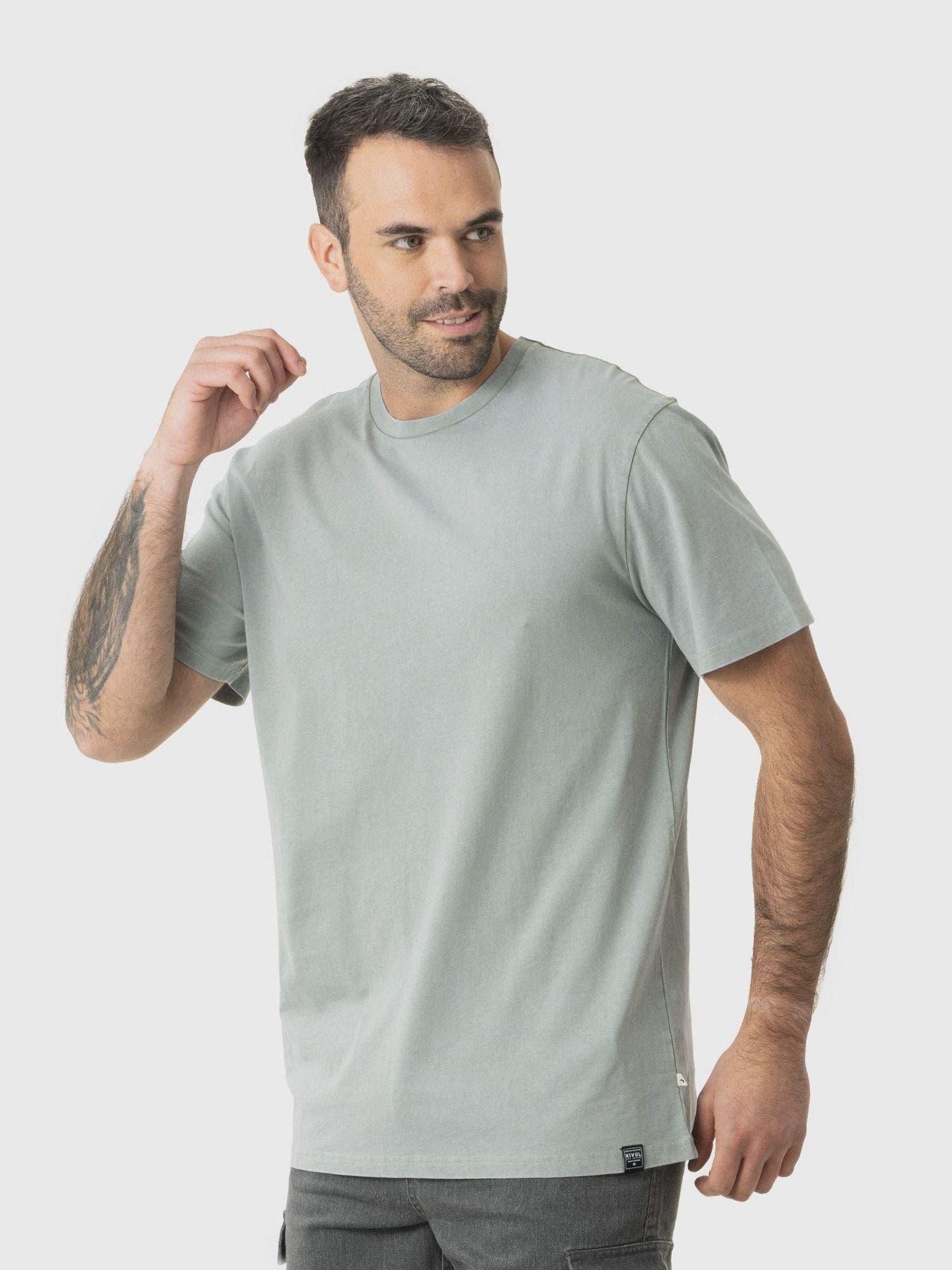 Polera Kivül Hombre Essential Verde-1