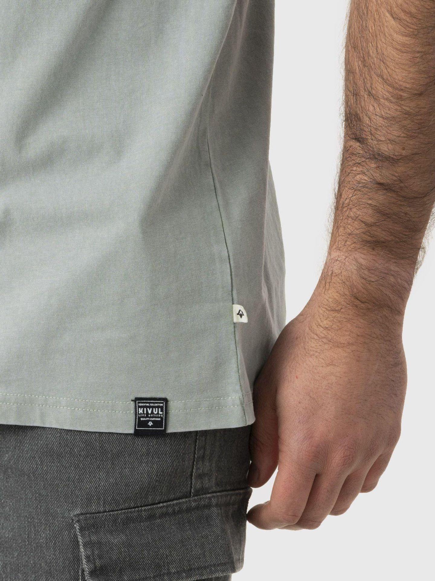 Polera Kivül Hombre Essential Verde-4
