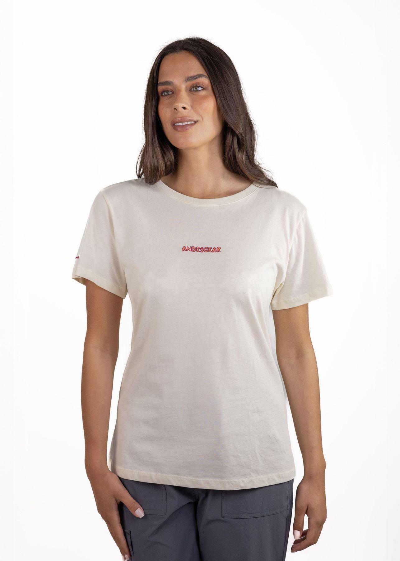 Polera Andesgear Mujer Logo Blanco-0