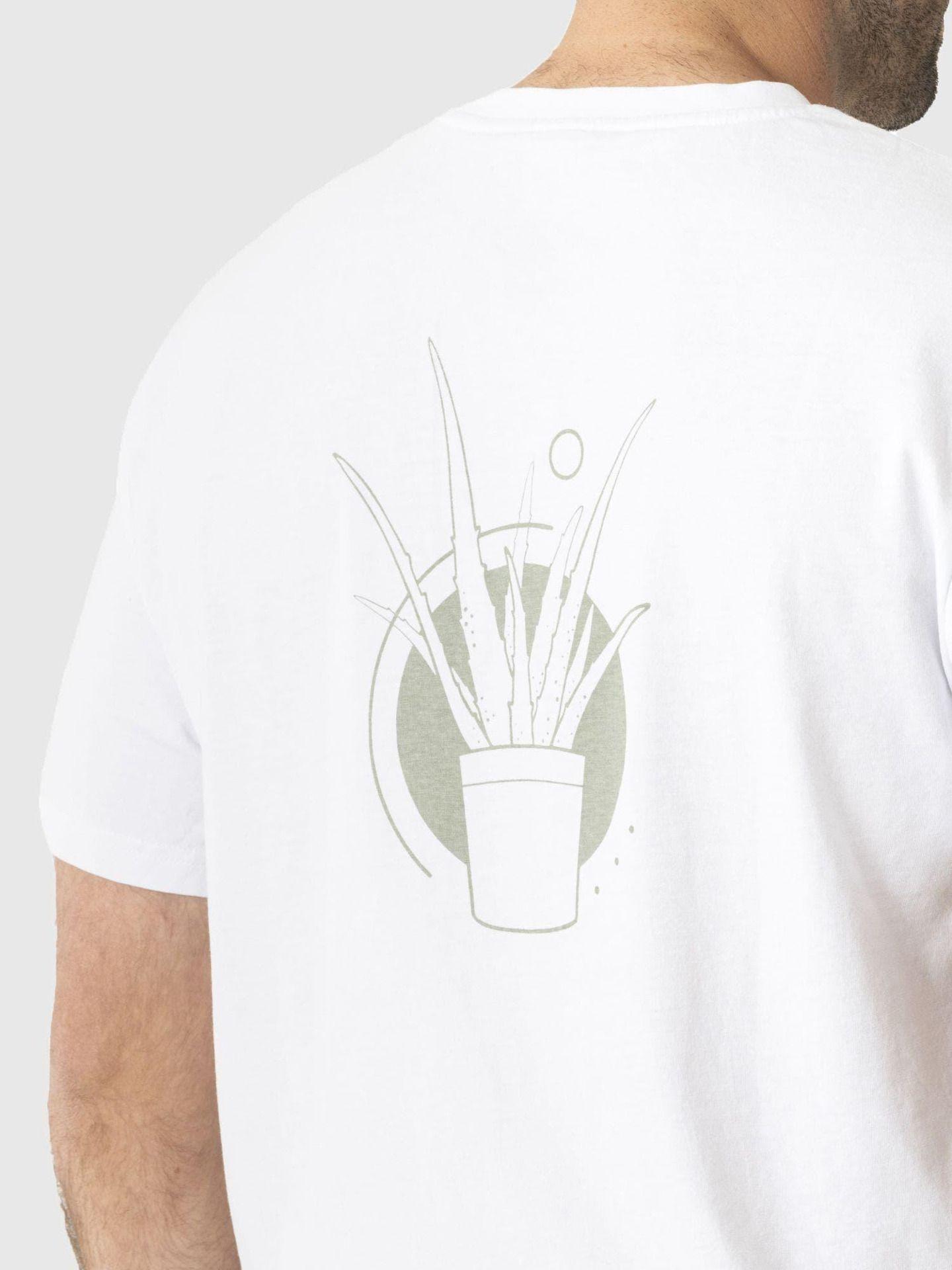 Polera Kivül Hombre Vegetal Reciclada Blanco-3