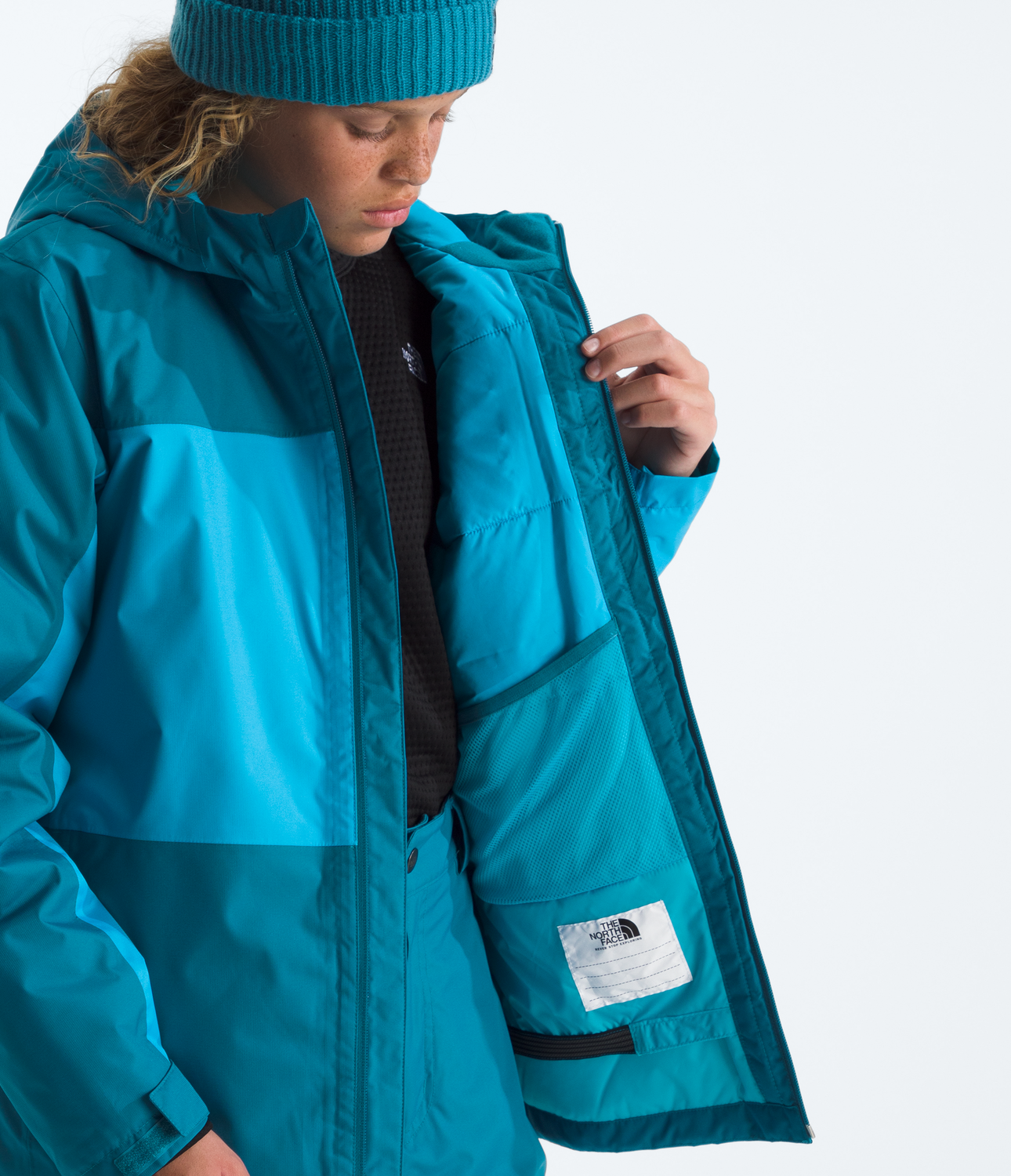 Chaqueta Freedom Insulated Jacket Niño Azul-2