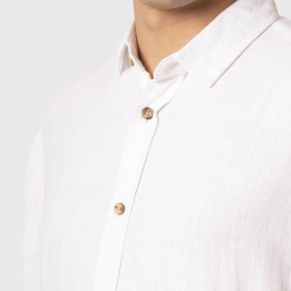 Camisa Kivül Hombre Ml Link Blanco-4