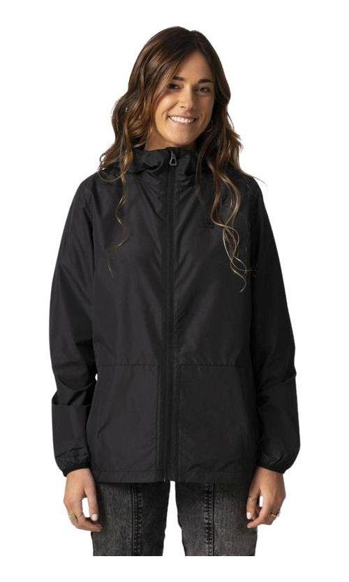 Chaqueta Kivül Mujer Mila Reciclada Negro-0