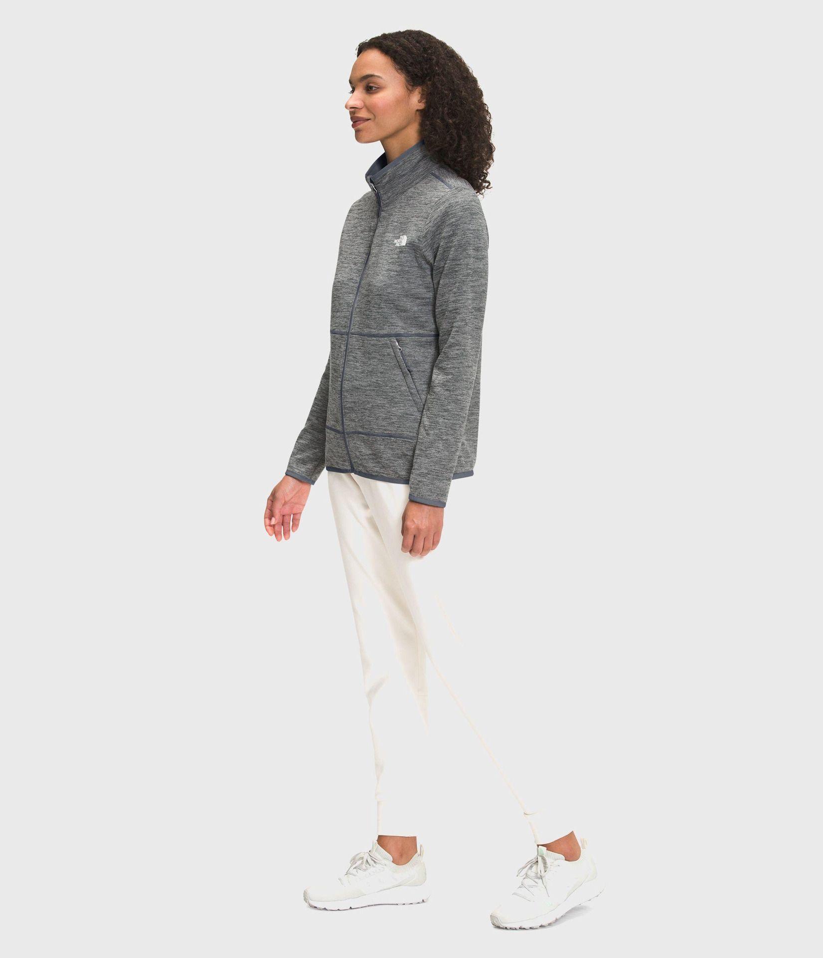 Polar The North Face Mujer Canyonlands Full Zip Gris-2