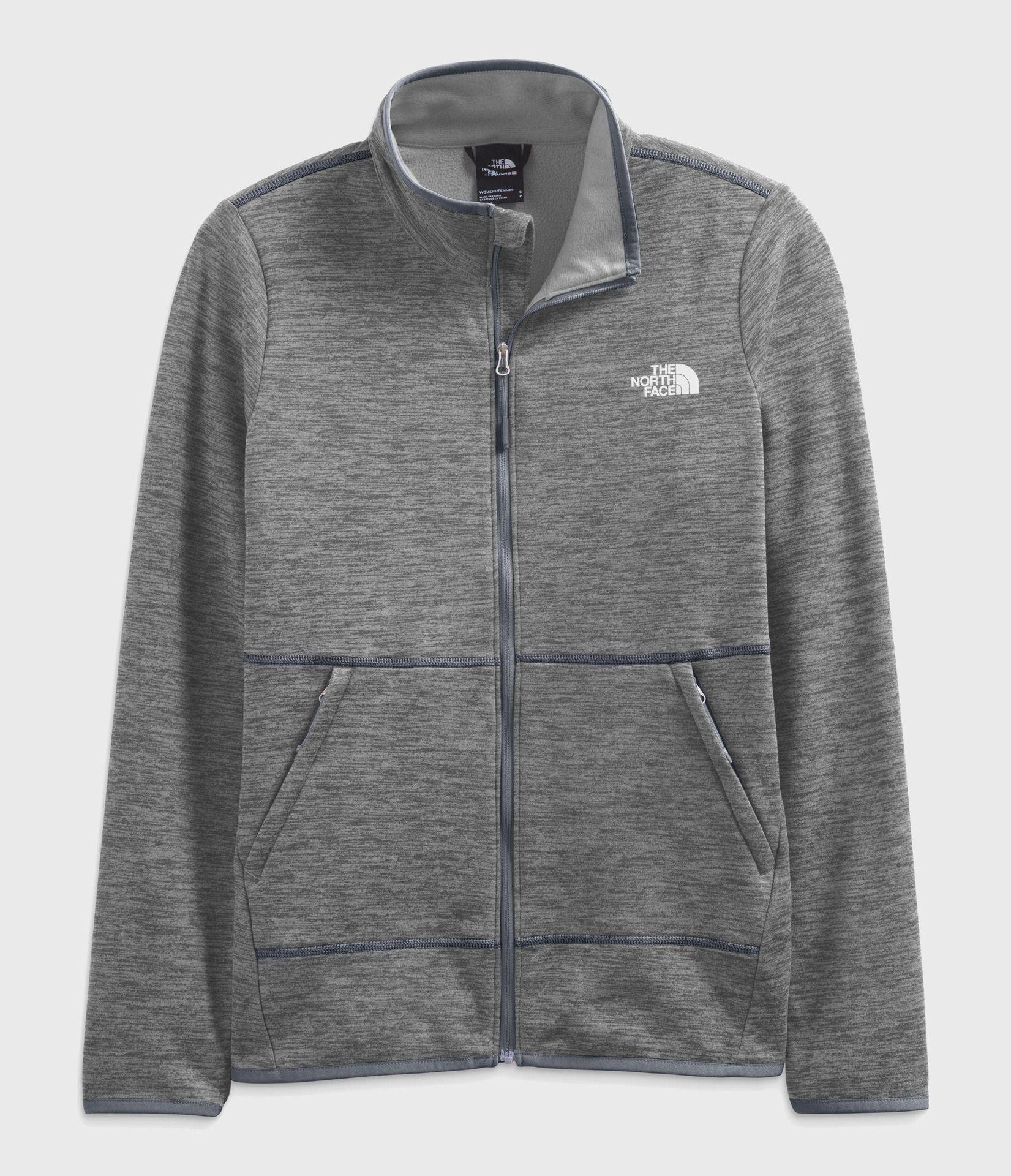 Polar The North Face Mujer Canyonlands Full Zip Gris-3