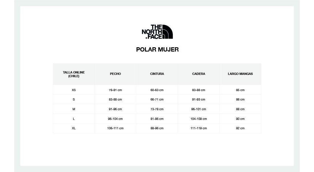 Polar The North Face Mujer Canyonlands Full Zip Gris-4