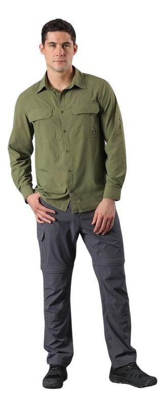 Camisa Andesgear Hombre Rupanco Ls Verde-2