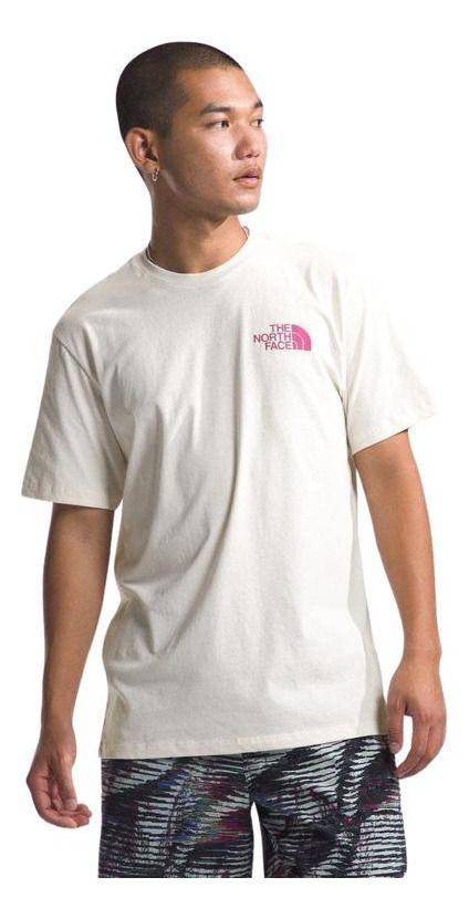Polera The North Face Hombre S/s Brand Proud Logo Blanco-0