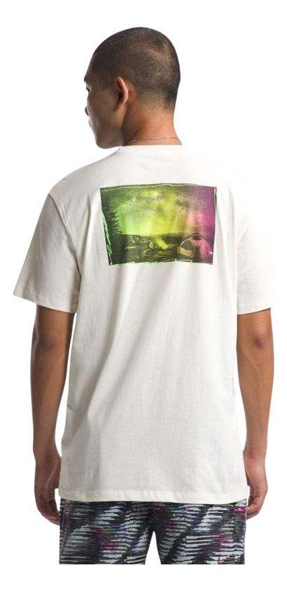 Polera The North Face Hombre S/s Brand Proud Logo Blanco-1