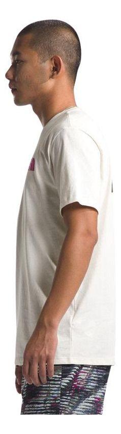 Polera The North Face Hombre S/s Brand Proud Logo Blanco-3