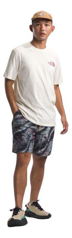 Polera The North Face Hombre S/s Brand Proud Logo Blanco-4