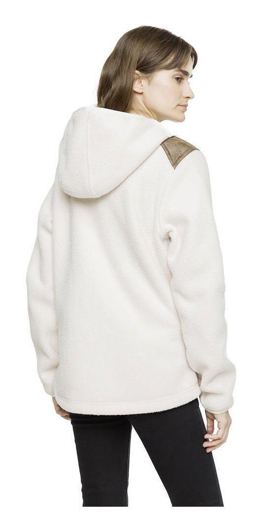 Polar Kivül Mujer Bor Sherpa Blanco-1