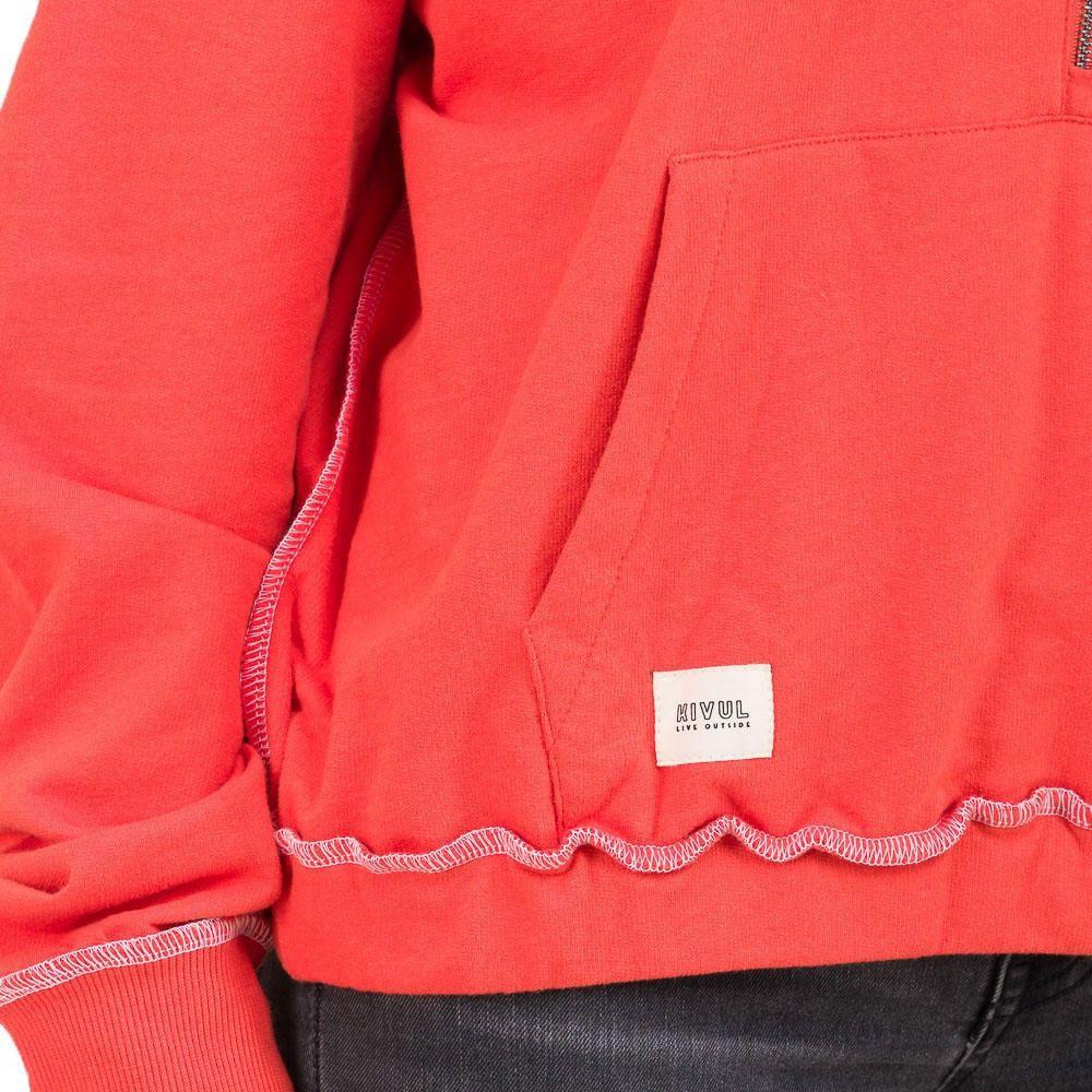 Polerón Kivül Mujer Vori Reciclado Coral Coral-4