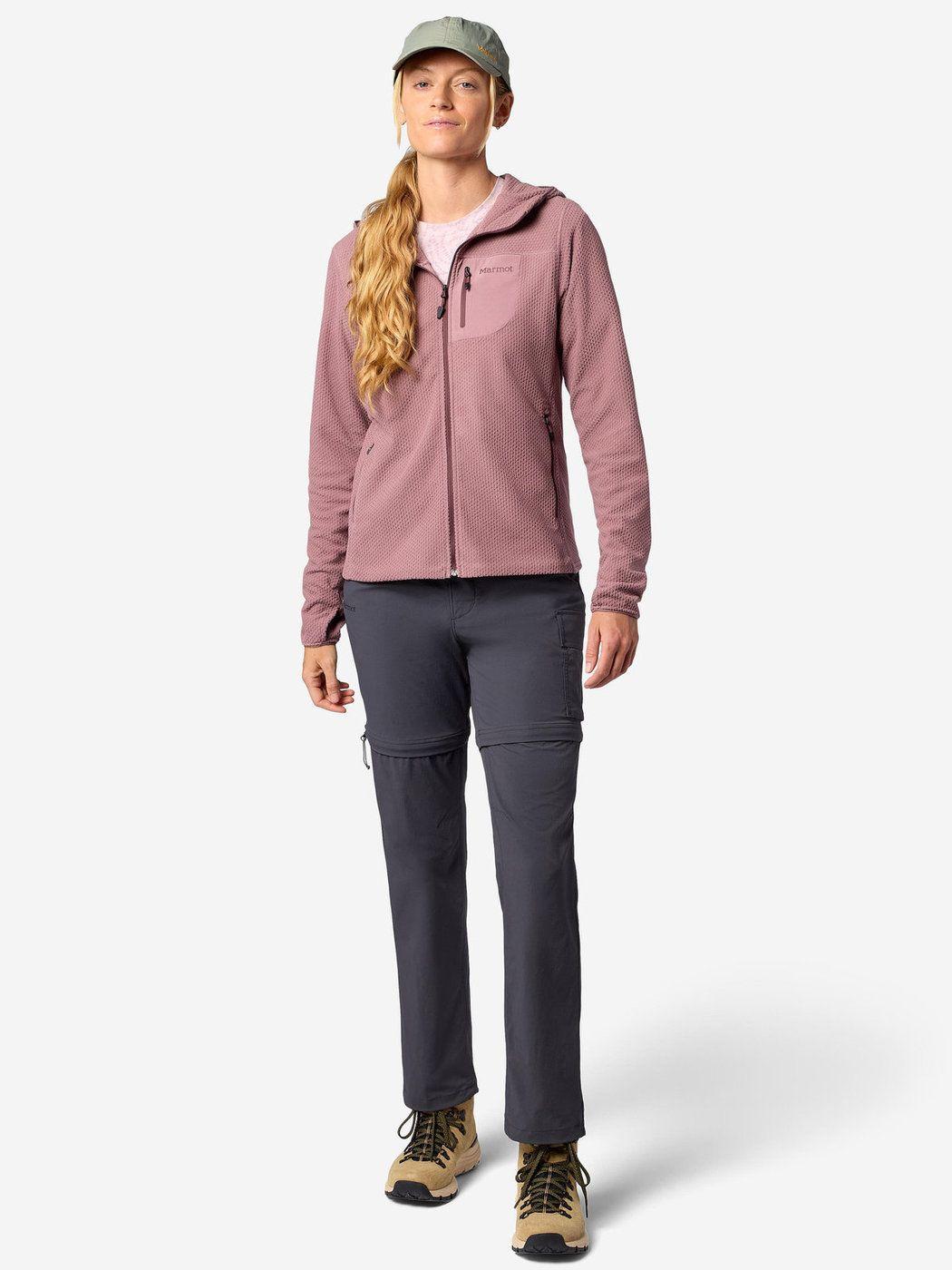 Pantalon Marmot Mujer Trailway Convertible Gris-2