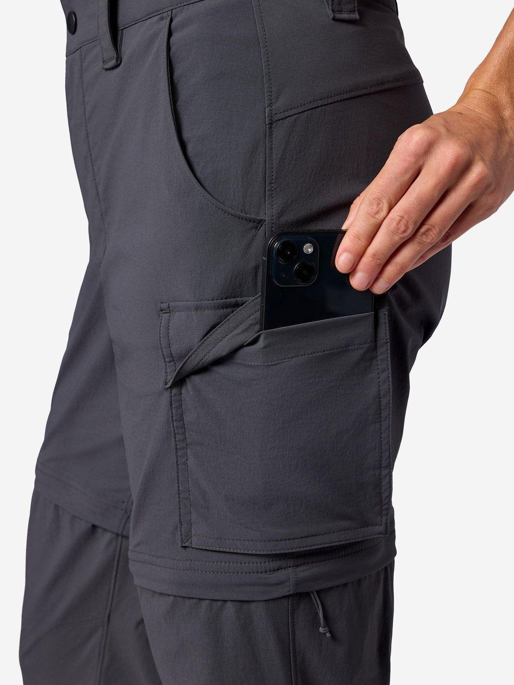 Pantalon Marmot Mujer Trailway Convertible Gris-4