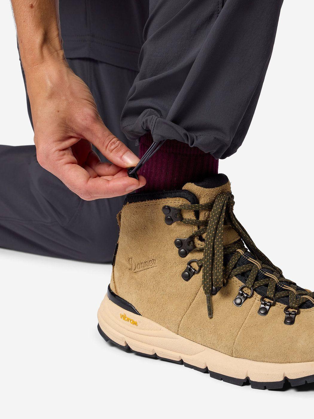 Pantalon Marmot Mujer Trailway Convertible Gris-6