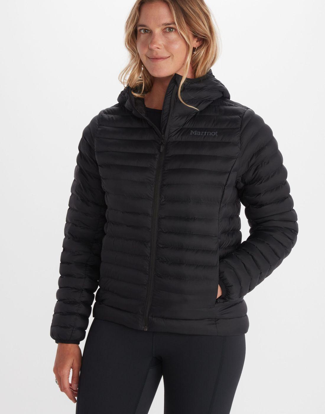 Chaqueta Marmot Mujer W Echo Featherless Hoody Negro-0