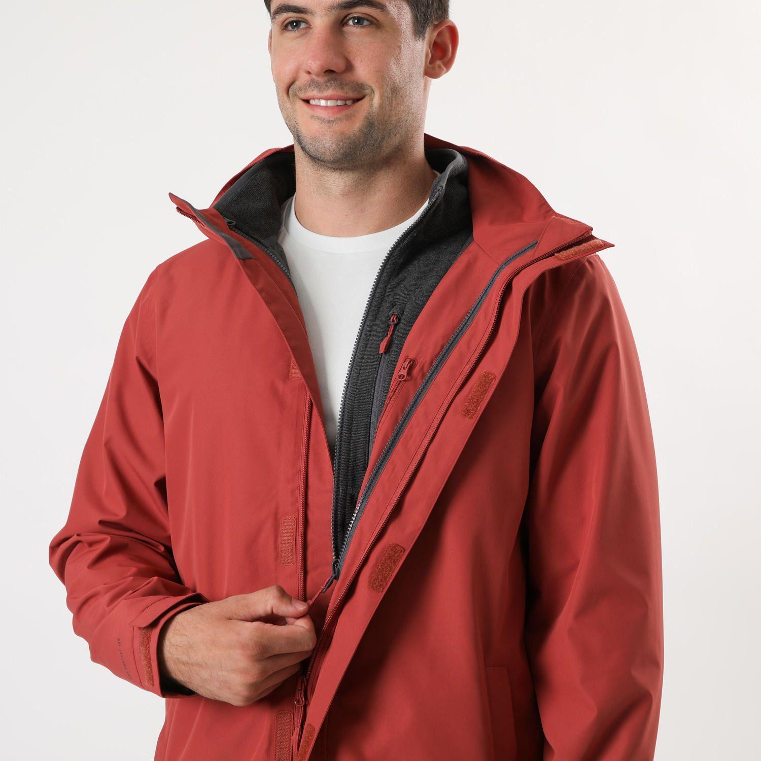 Chaqueta Andesgear Hombre Cochamo Rojo-3