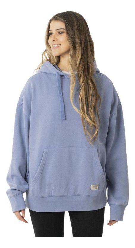 Polerón Kivül Mujer Kira Reciclado Azul Azul-0