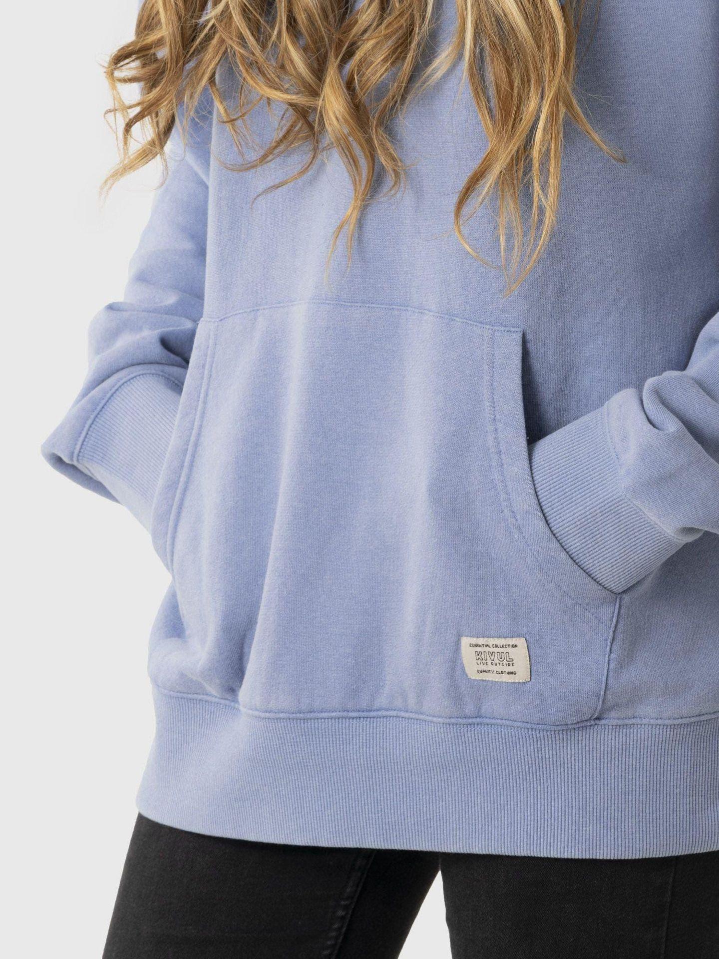 Polerón Kivül Mujer Kira Reciclado Azul Azul-3