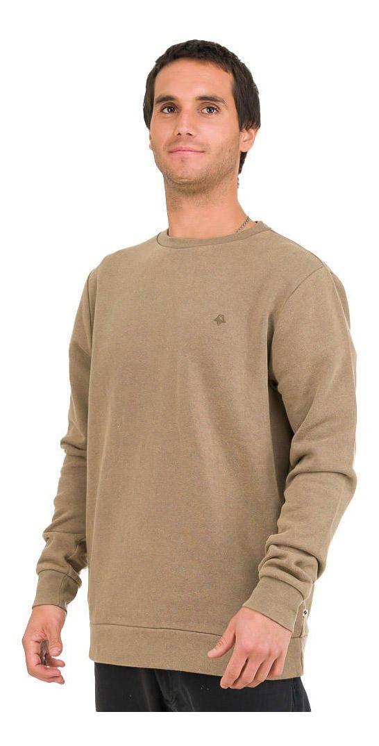 Poleron Kivül Hombre Vencel Reciclado Café-1