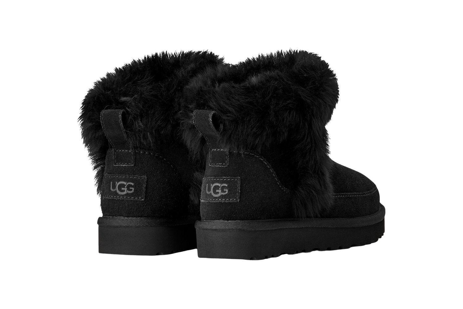 Botas Ugg Mujer Classic Ultra Mini Chalet Negro-2