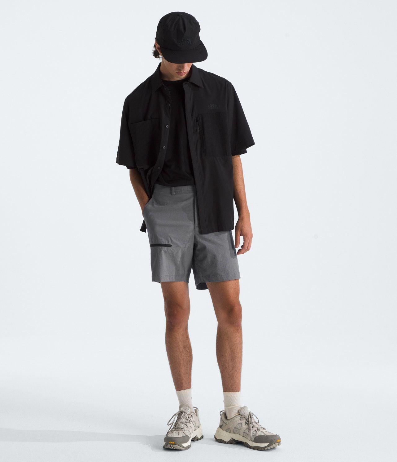 Short The North Face Hombre De Trekking Basin Gris-3