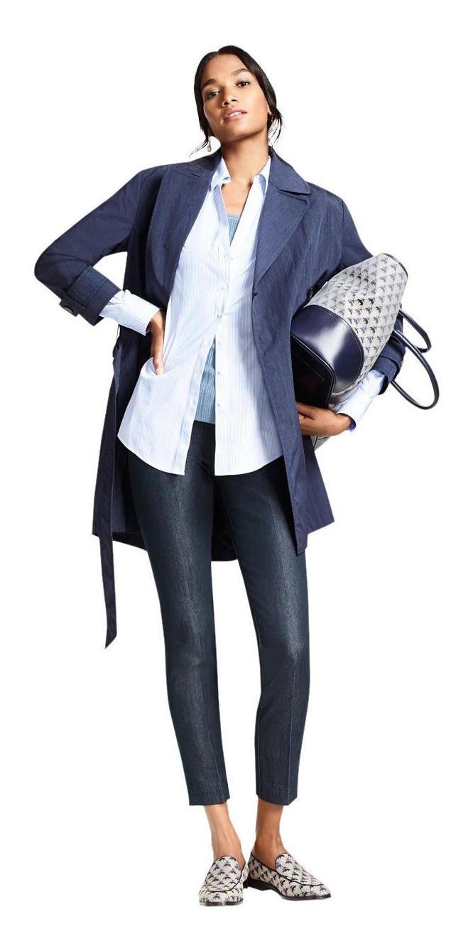 Blusa Brooks Brothers Mujer Non-iron Tailored-fit S. Celeste-1