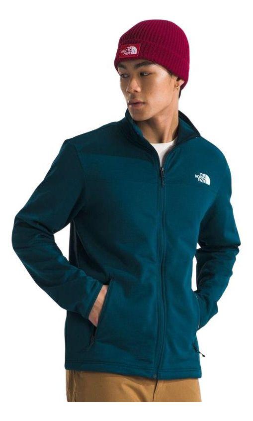 Polar Hombre The North Face Cedar Trail Grid Full Zip Azul-0