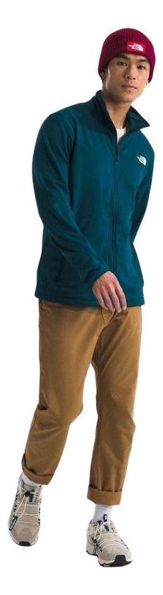 Polar Hombre The North Face Cedar Trail Grid Full Zip Azul-2
