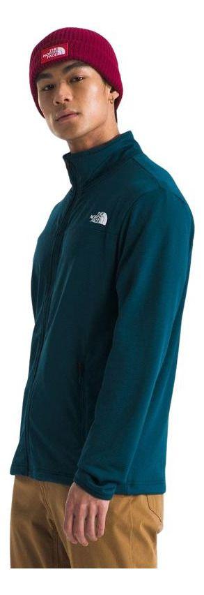 Polar Hombre The North Face Cedar Trail Grid Full Zip Azul-3