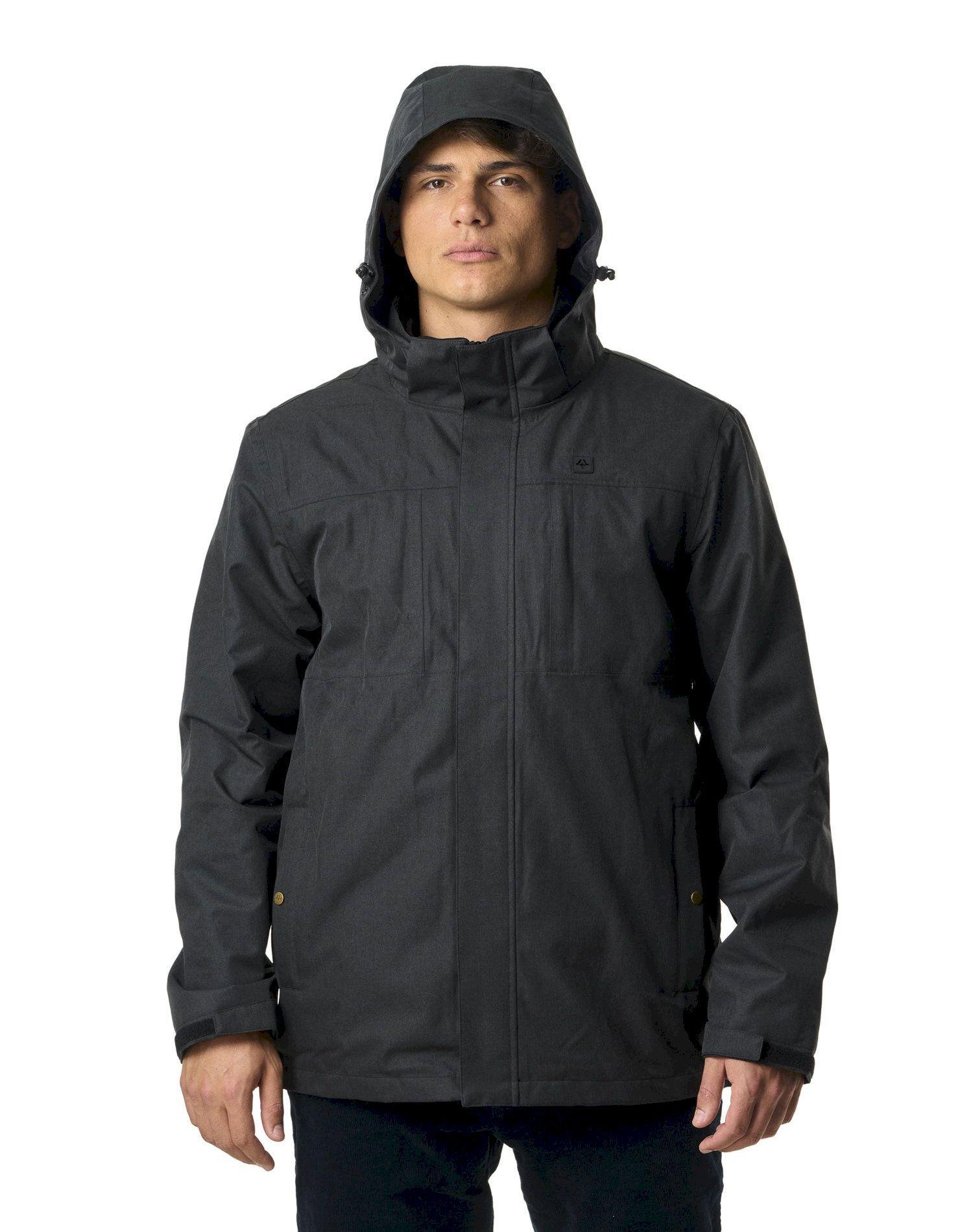 Chaqueta Kivul Hombre Siklos Reciclada Negra-3