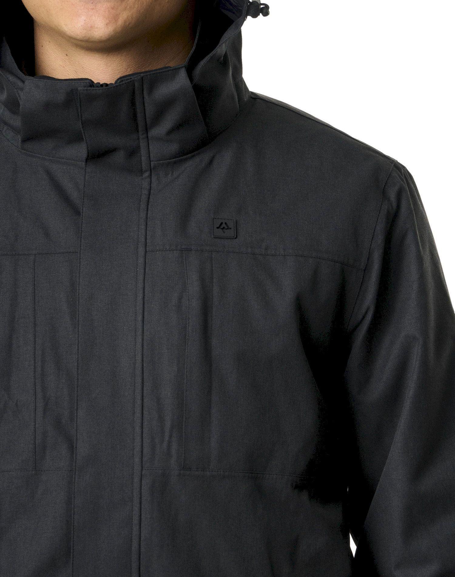 Chaqueta Kivul Hombre Siklos Reciclada Negra-4