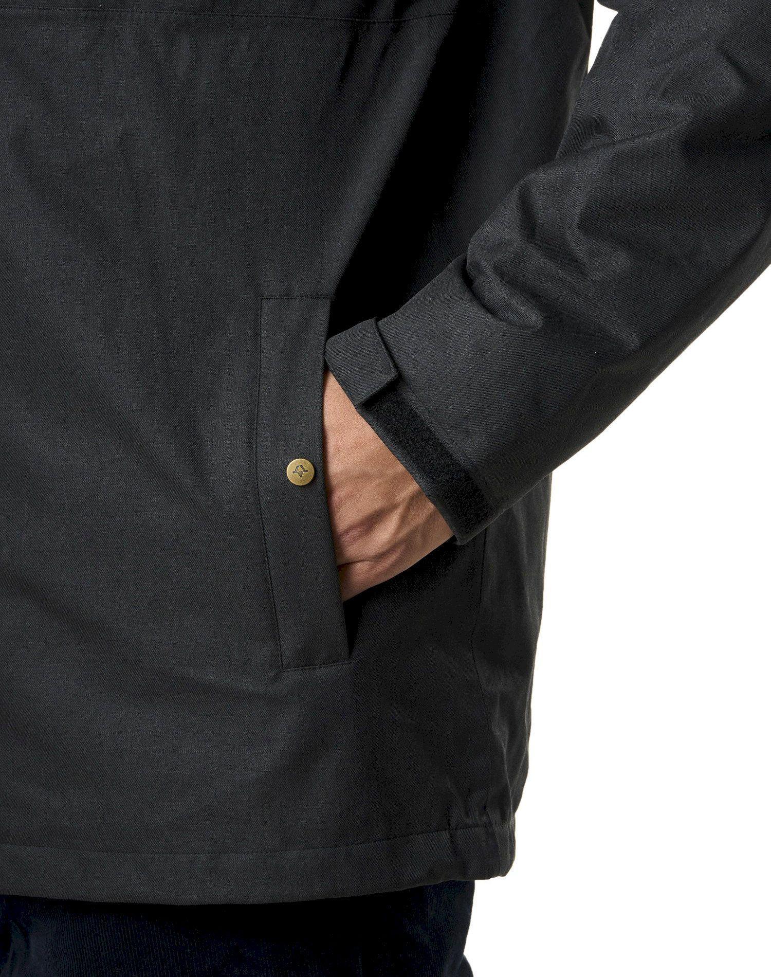 Chaqueta Kivul Hombre Siklos Reciclada Negra-5