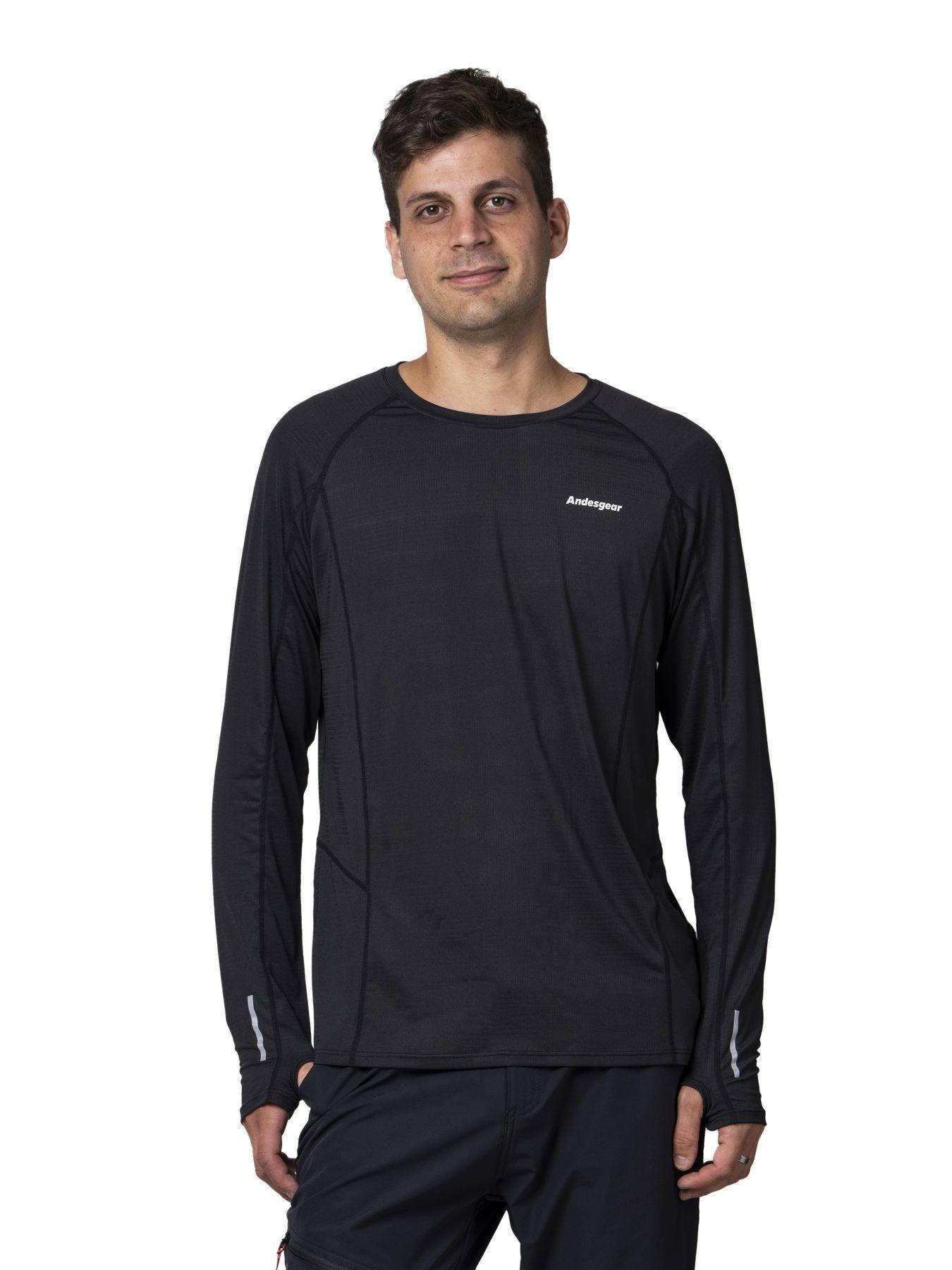 Polera Andesgear Hombre Vizcachas Negro-0
