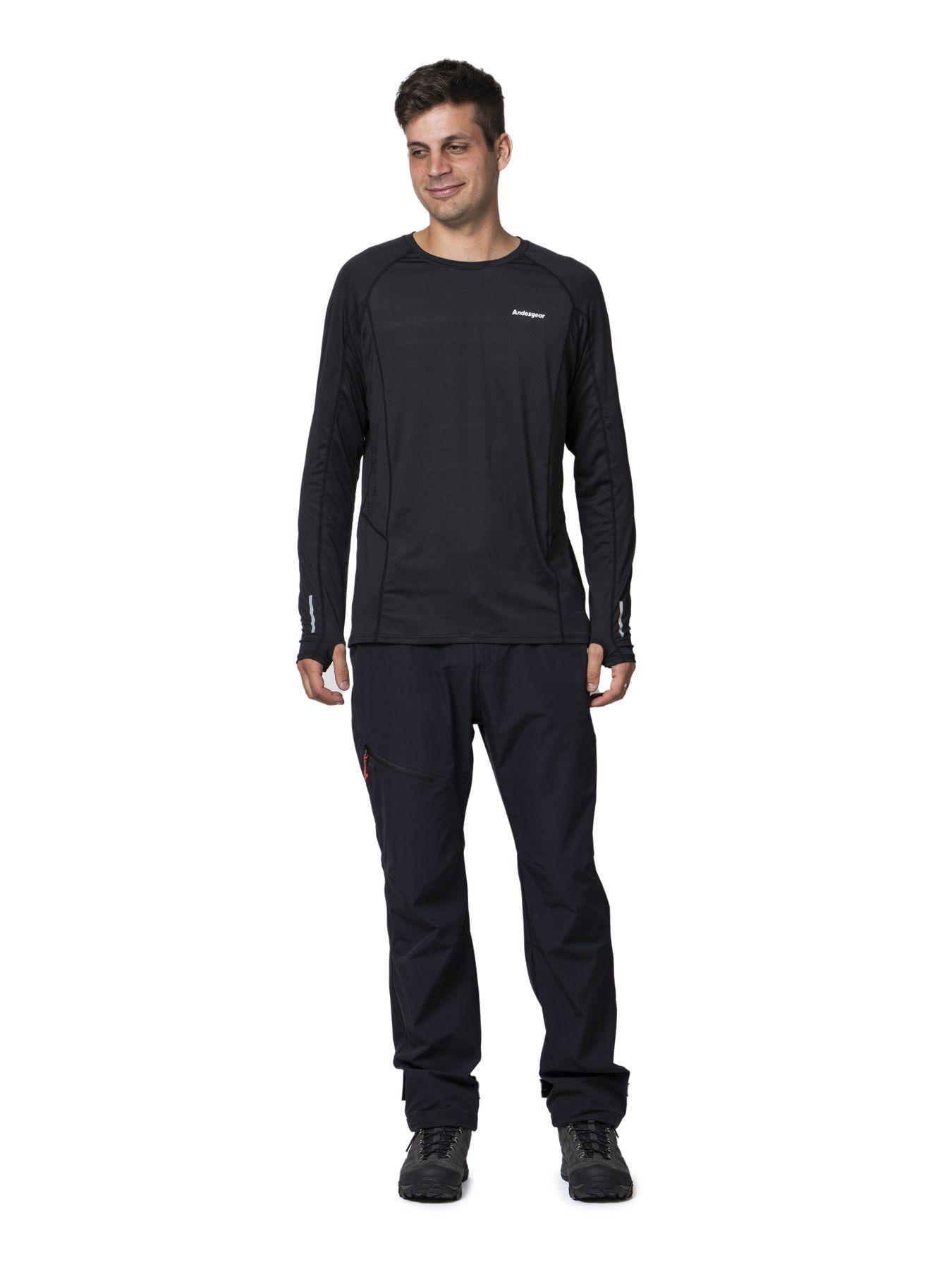 Polera Andesgear Hombre Vizcachas Negro-2