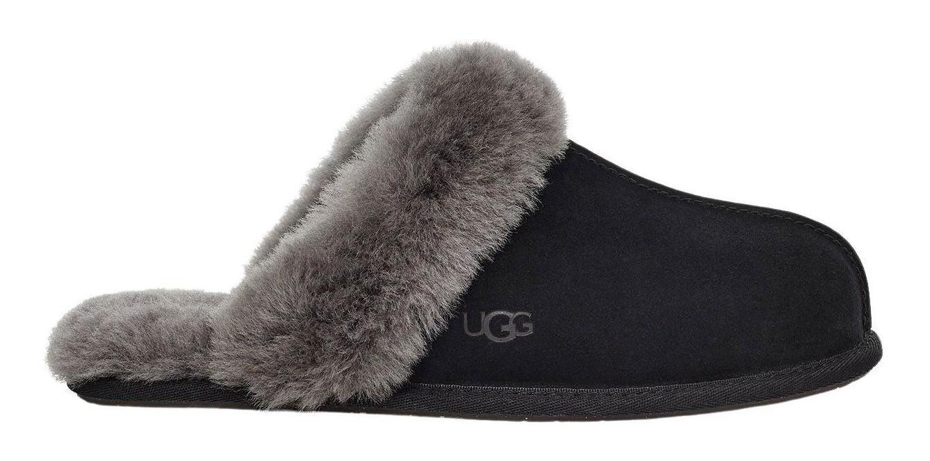 Pantufla UGG Mujer Scuffette II UGBKGY Negro-0
